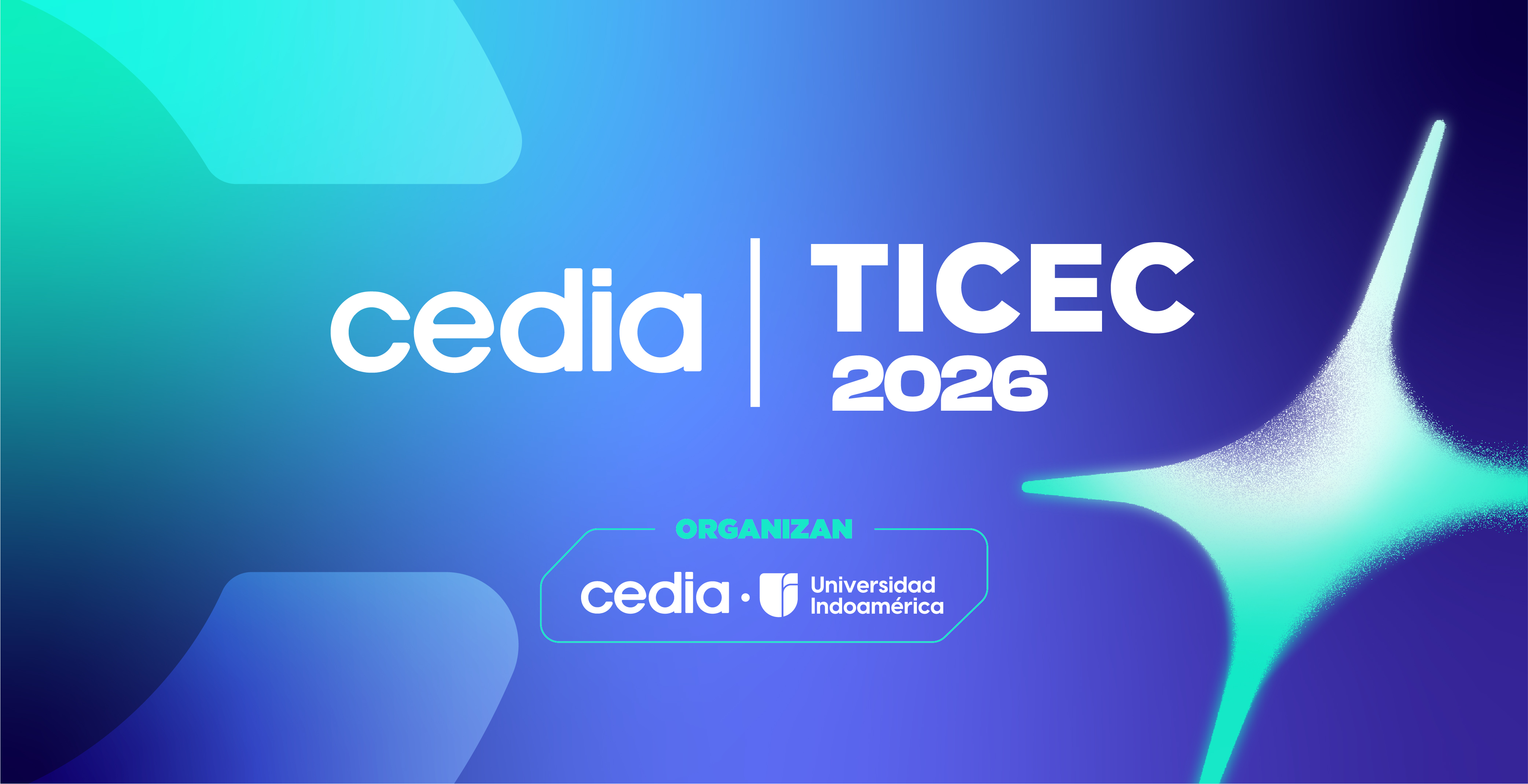 Banner de Conferencia Ecuatoriana de Tecnologías de la Información y la Comunicación - TICEC 2026